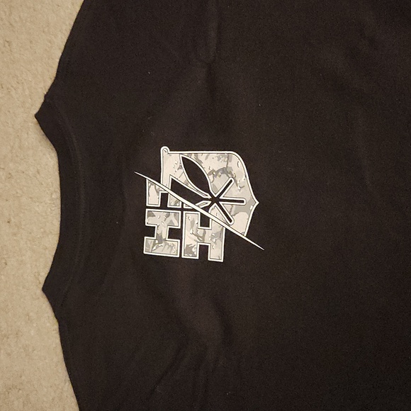 Hawaii's Finest Split Logo Camo Men's Shirt - Picture 4 of 6